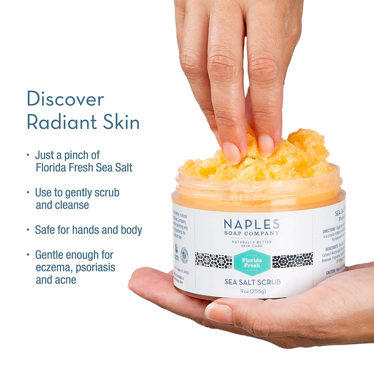 Florida Fresh Sea Salt Scrub 9 oz