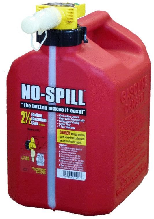 No Spill 10 litre Gas Cans