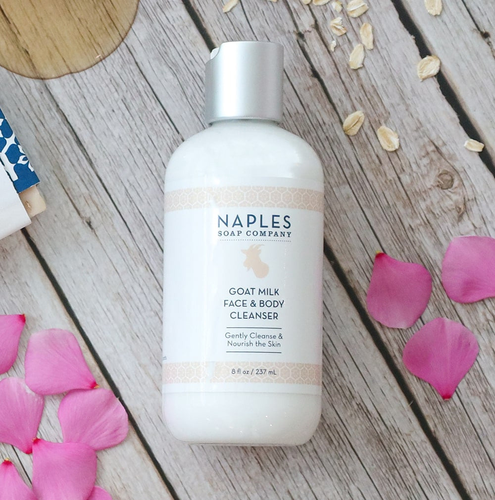 Goat Milk Face & Body Cleanser Lifestyle
