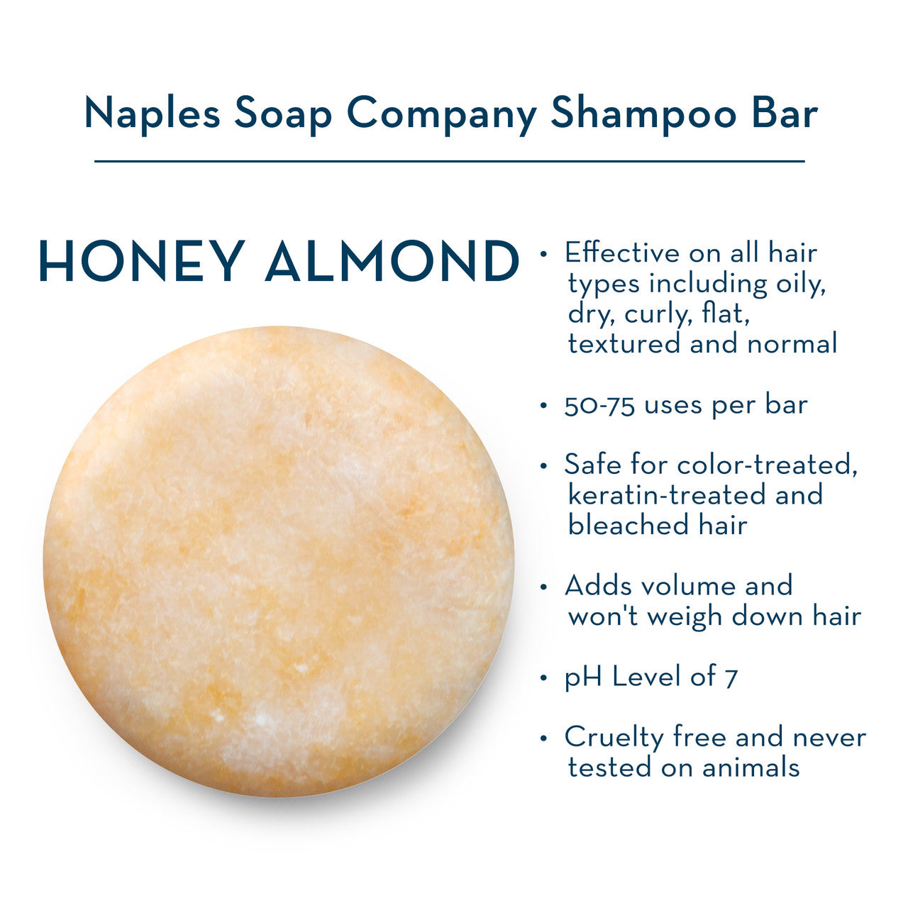 Honey Almond Shampoo Bar