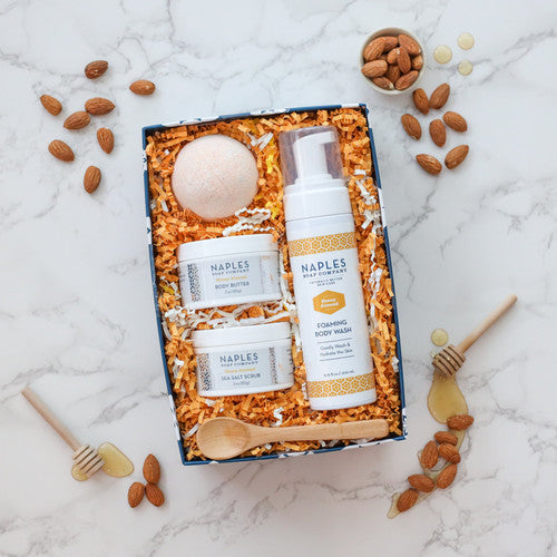 Honey Almond Self Care Essentials Set