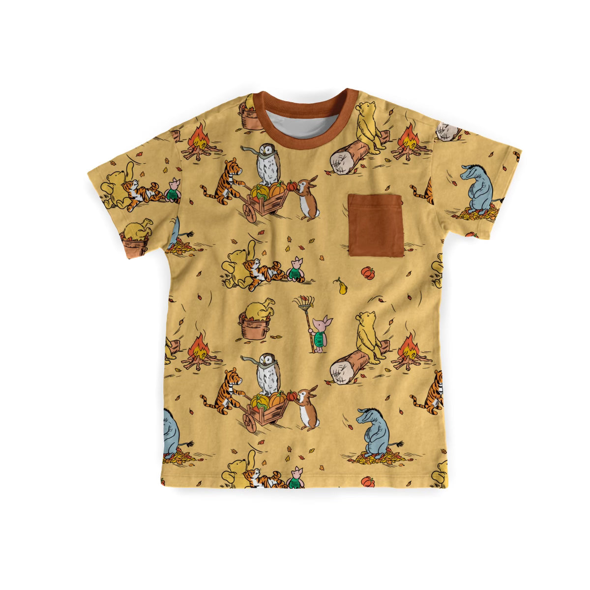 100 Acre Fall Bamboo Pocket Tee