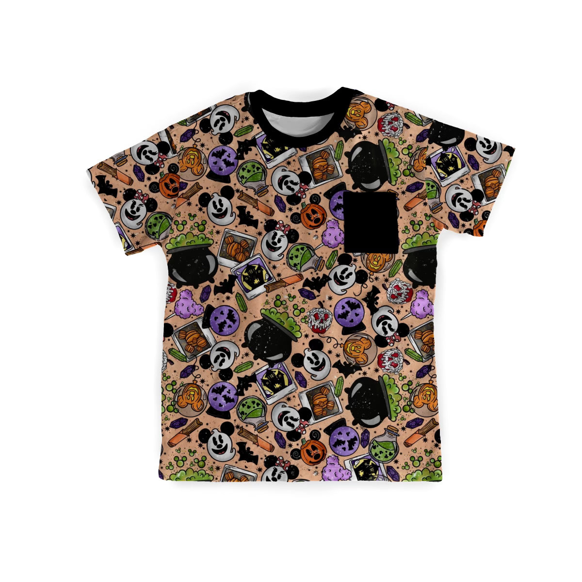 Magical Spooky Elements Bamboo Pocket Tee