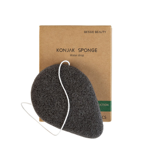 Black Konjac Gentle Face Sponge