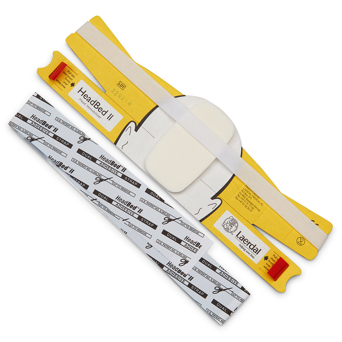 HeadBed II Head Immobilization Device Pkg 20