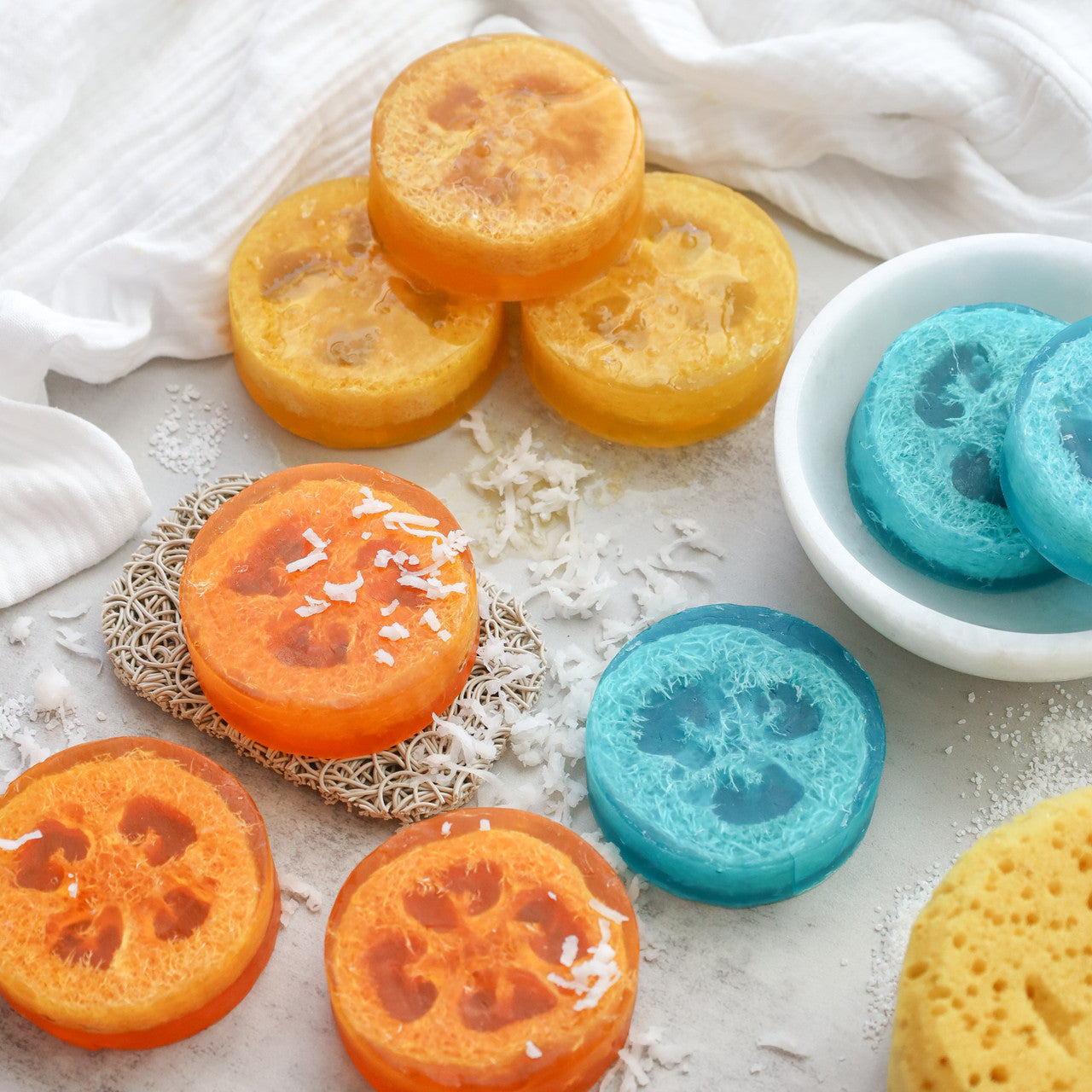 Coconut Water Loofah Soap
