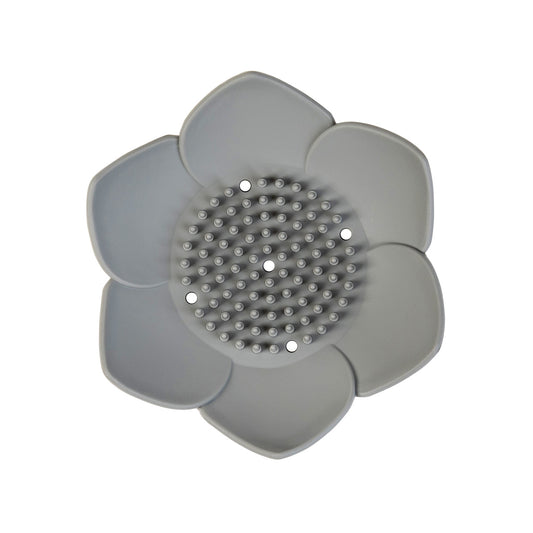 Grey Lotus Flower Soap Saver