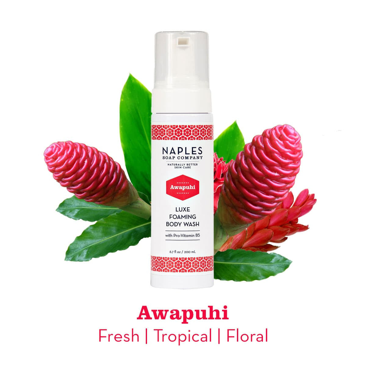 Awapuhi Luxe Foaming Body Wash Scents
