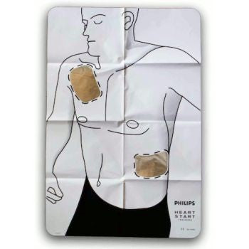 Philips Adult Pad Placement Guide - for Training