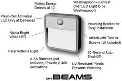 Mr Beams® Motion Stick Anywhere Light 2pk