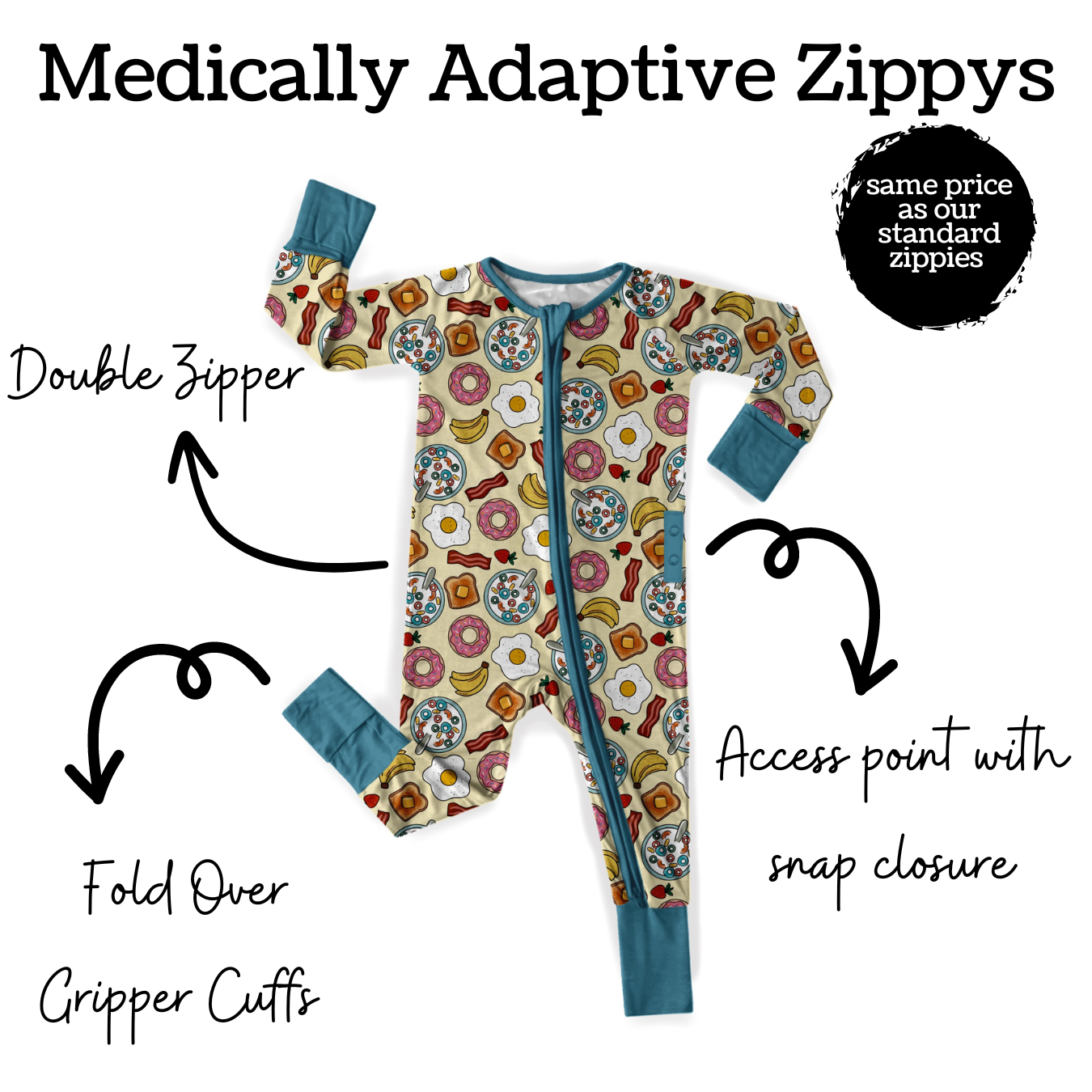 Brunch Medically Adaptive Zippy