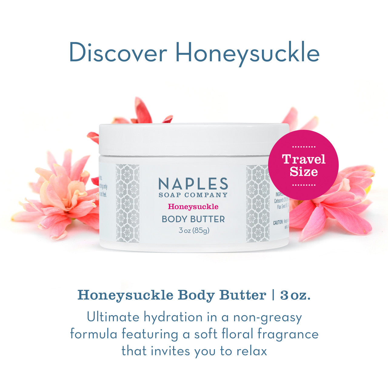 Honeysuckle Body Butter 3 oz