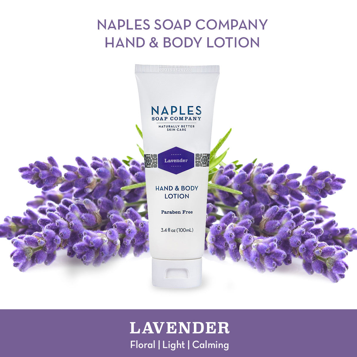 Lavender Hand & Body Lotion 3.4 oz Description