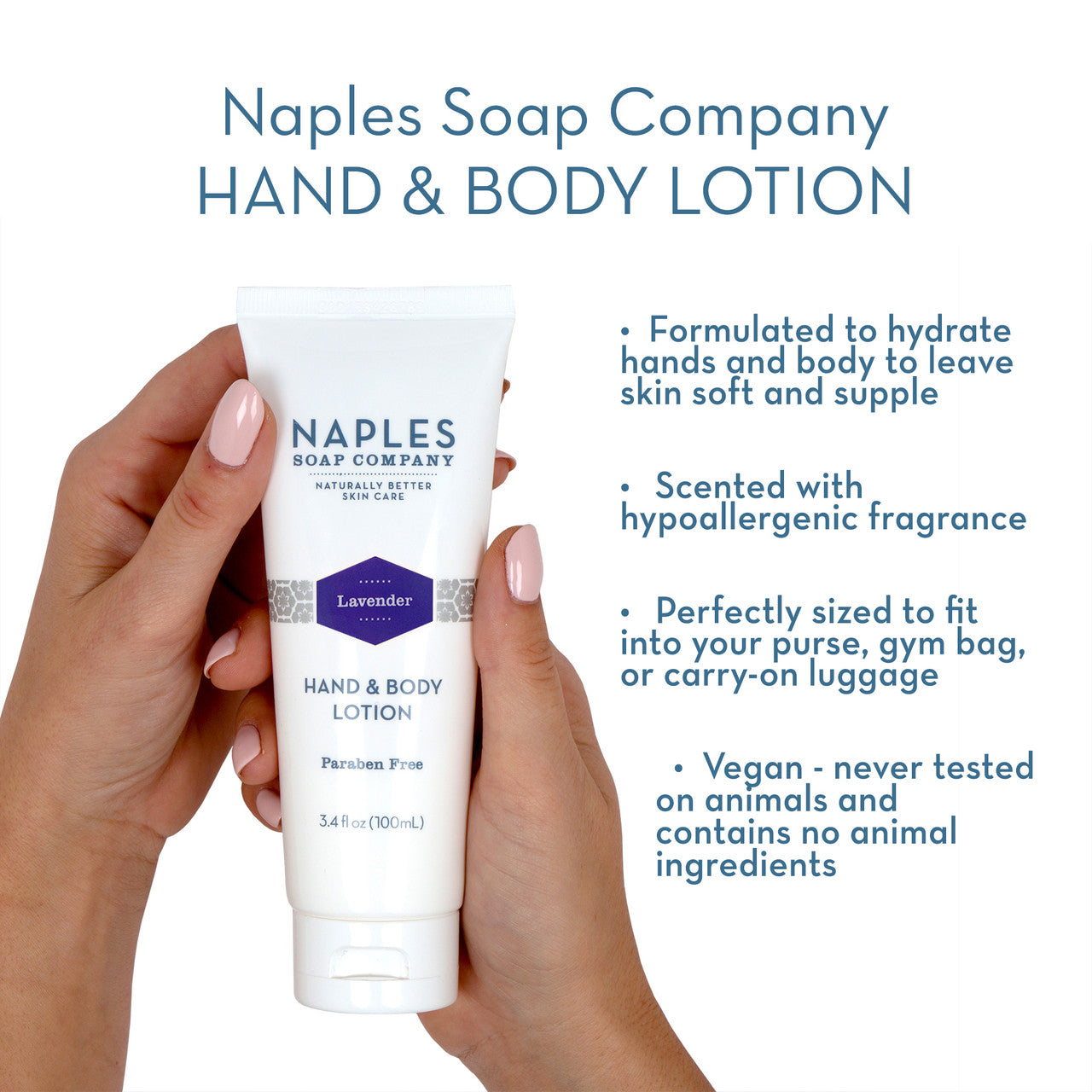 Lavender Hand & Body Lotion 3.4 oz Key Benefits