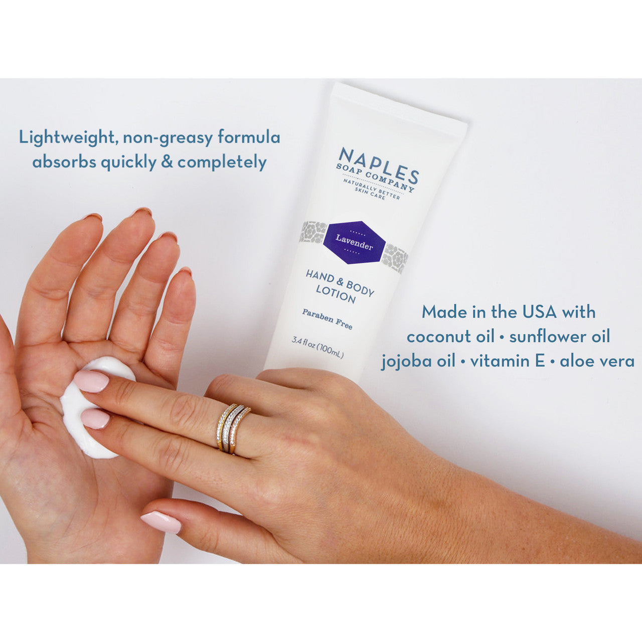 Lavender Hand & Body Lotion 3.4 oz Ingredients