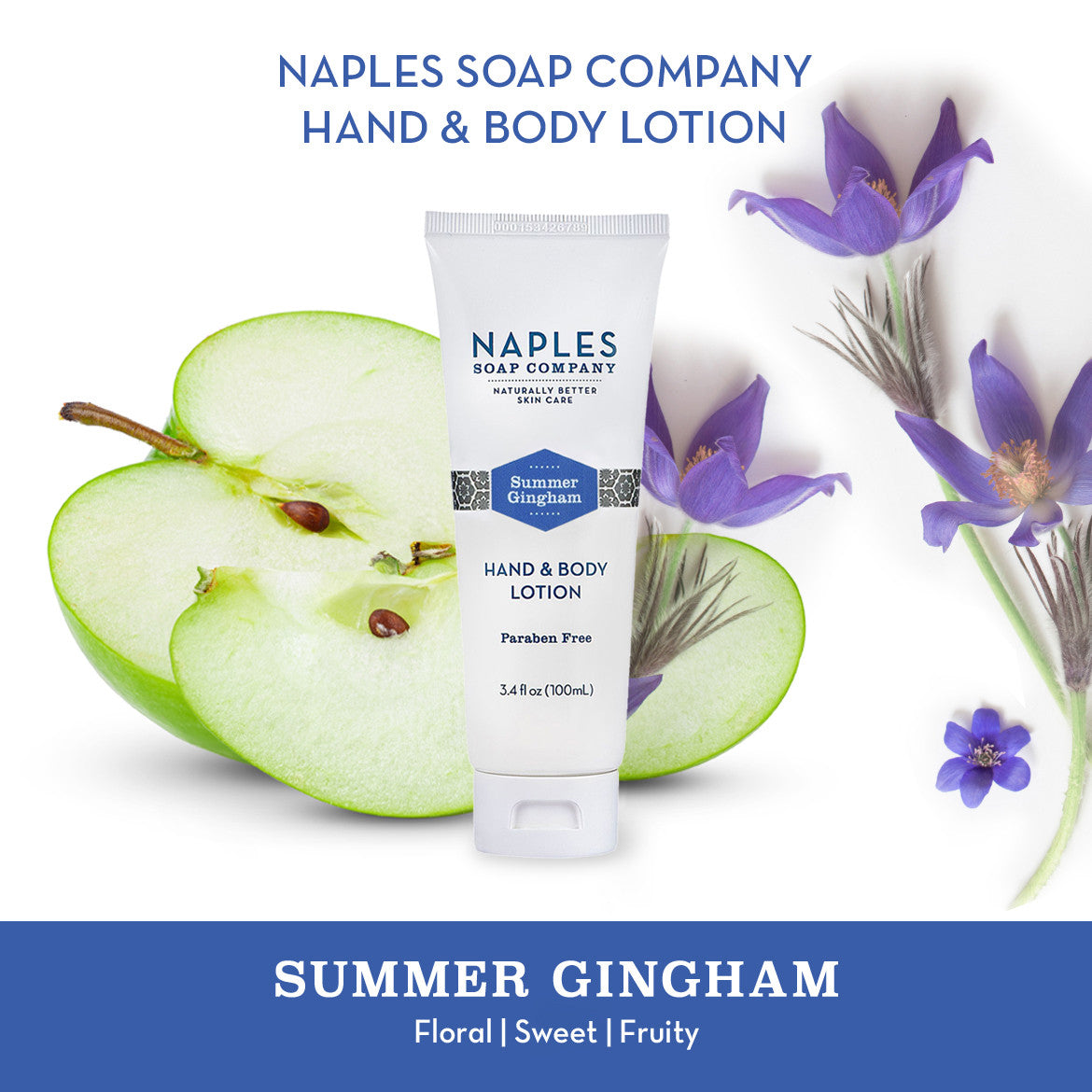 Summer Gingham Hand & Body Lotion 3.4 oz Description