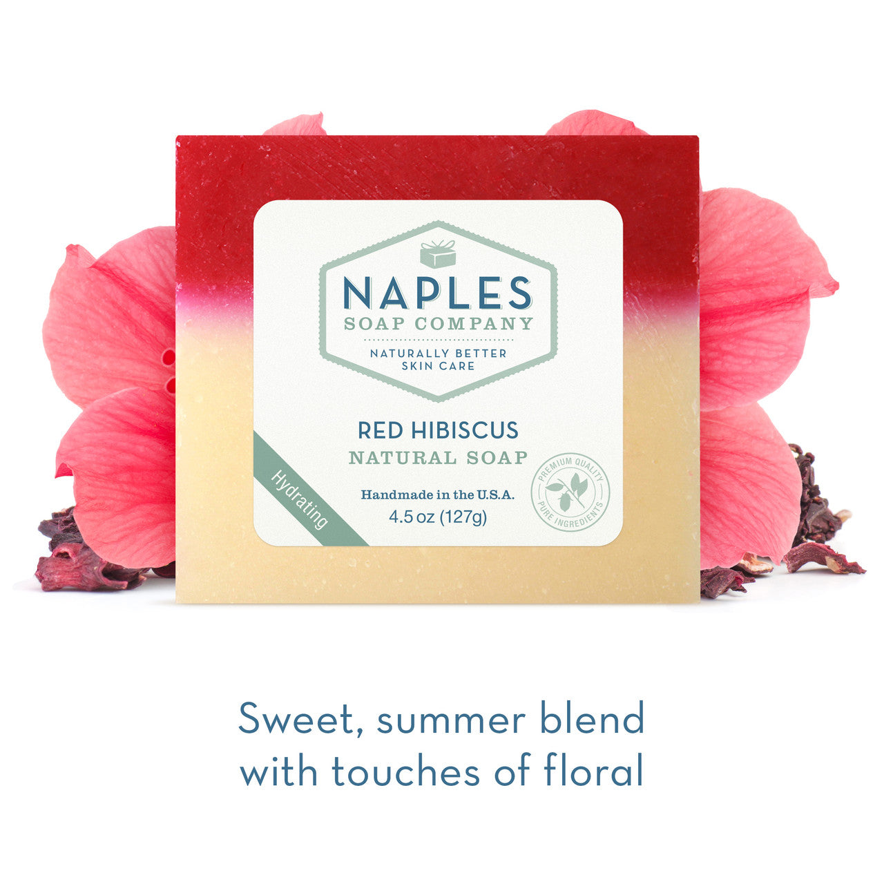 Red Hibiscus Natural Soap