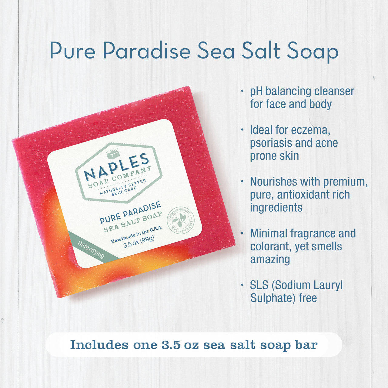 Pure Paradise Sea Salt Soap
