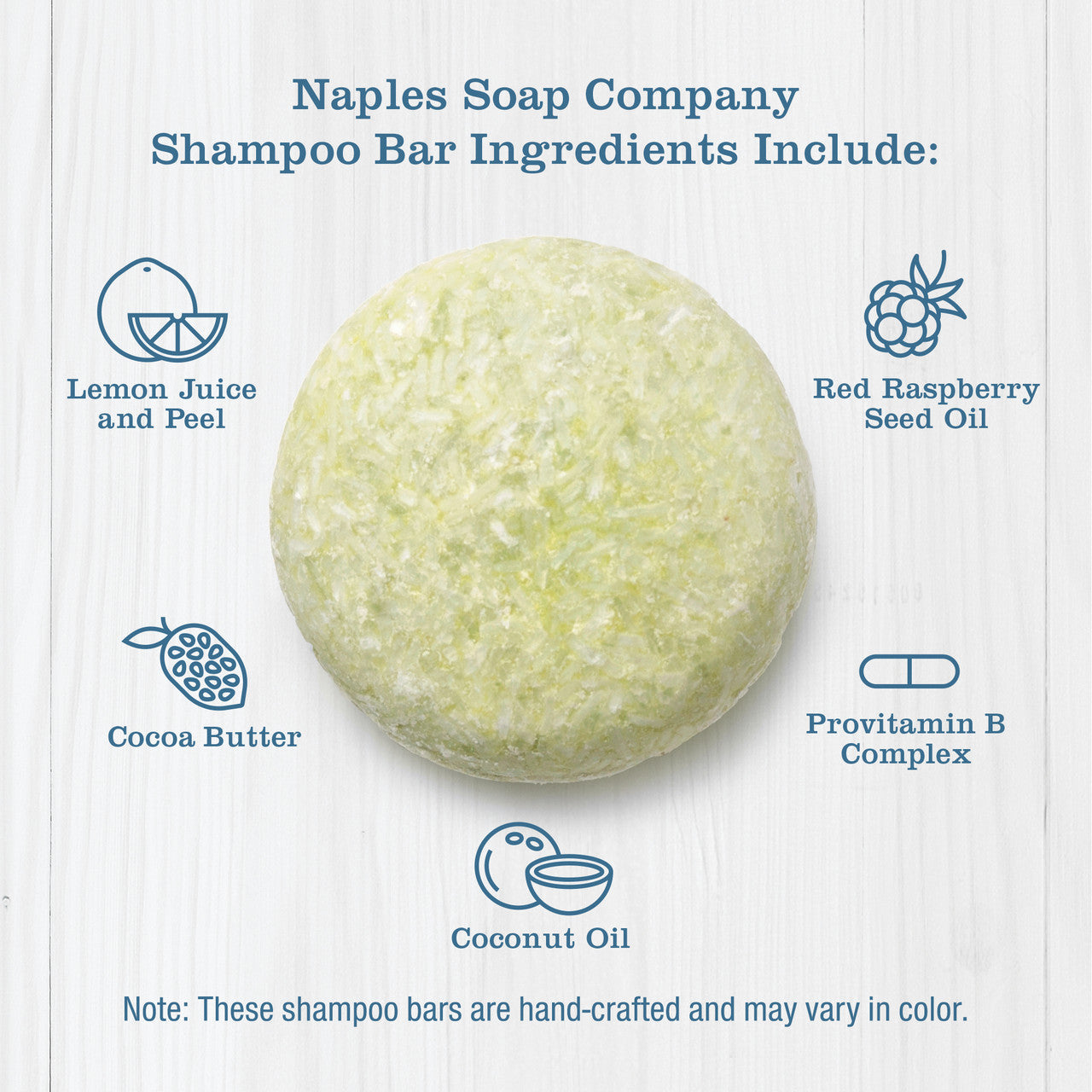 Coconut Lime Shampoo Bar Icons