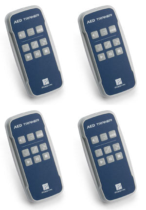 Prestan Professional AED Trainer PLUS Remote 4-Pack