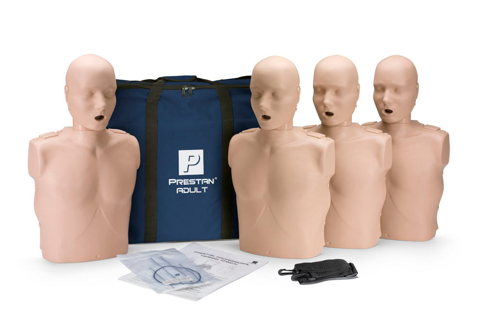 Prestan Professional Adult Series 2000 Training Manikin 4 Pack