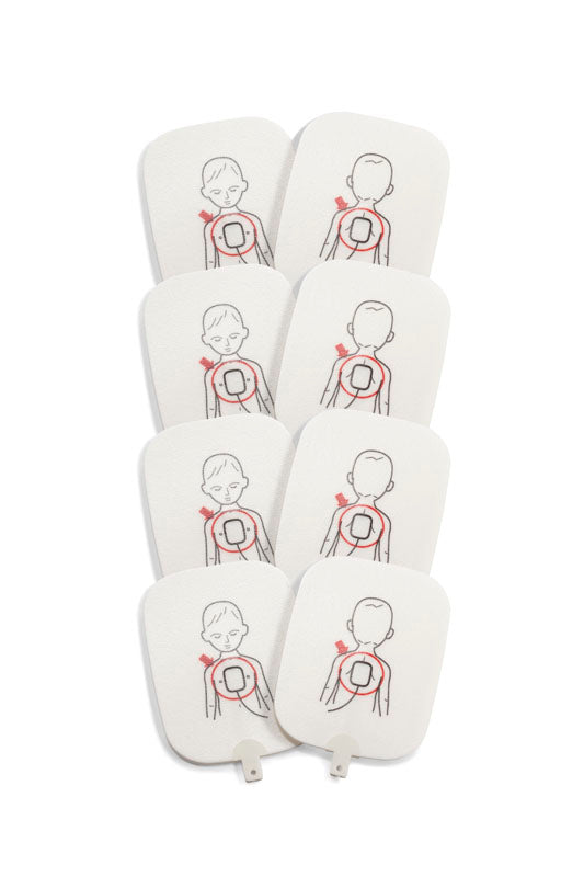 Prestan Professional  AED Trainer Pads 4-Pack Pediatric