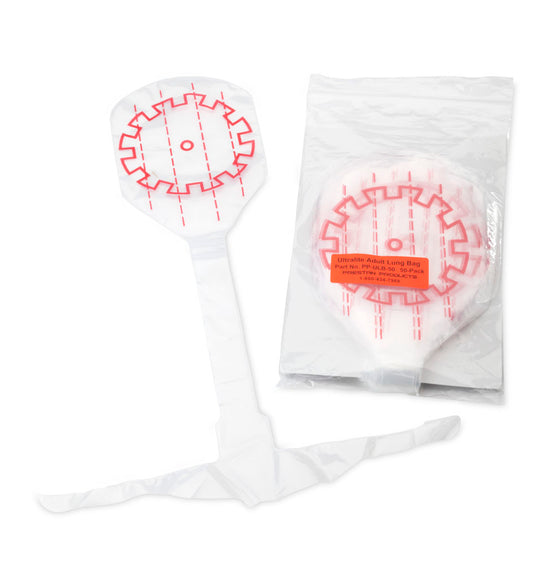 Prestan Ultralite Manikin Face Shield Lung Bags (50-pack)