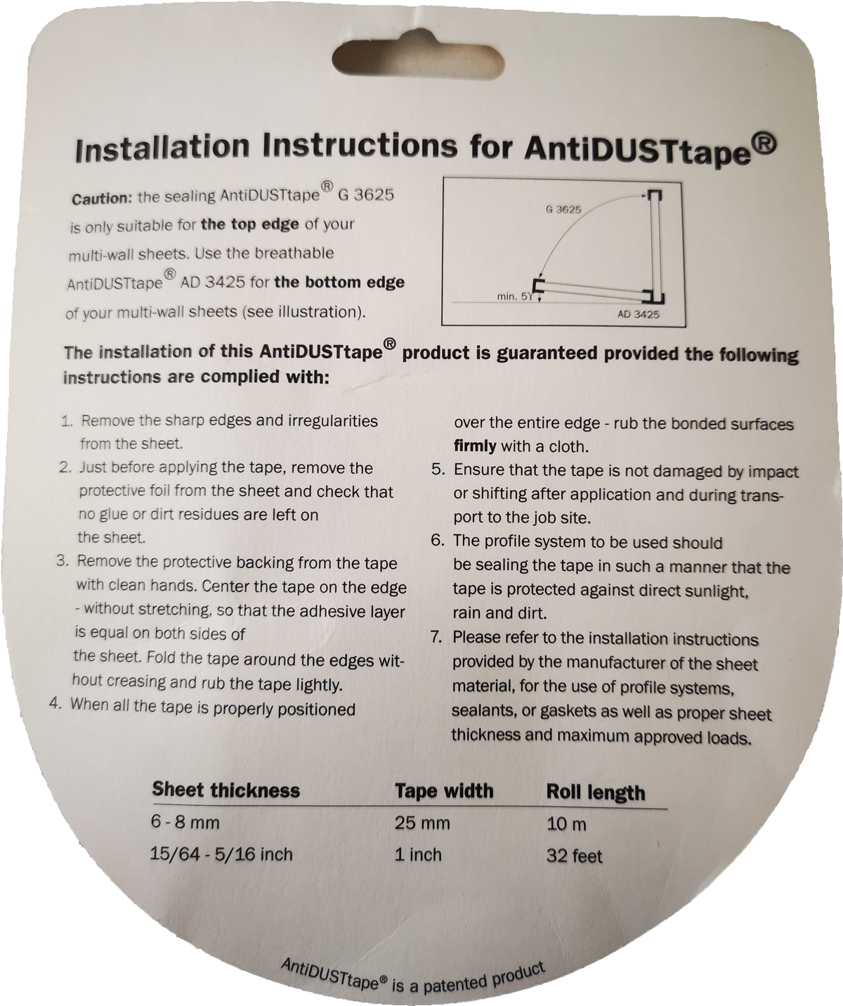 MultiFoil Anti-Dust Tape