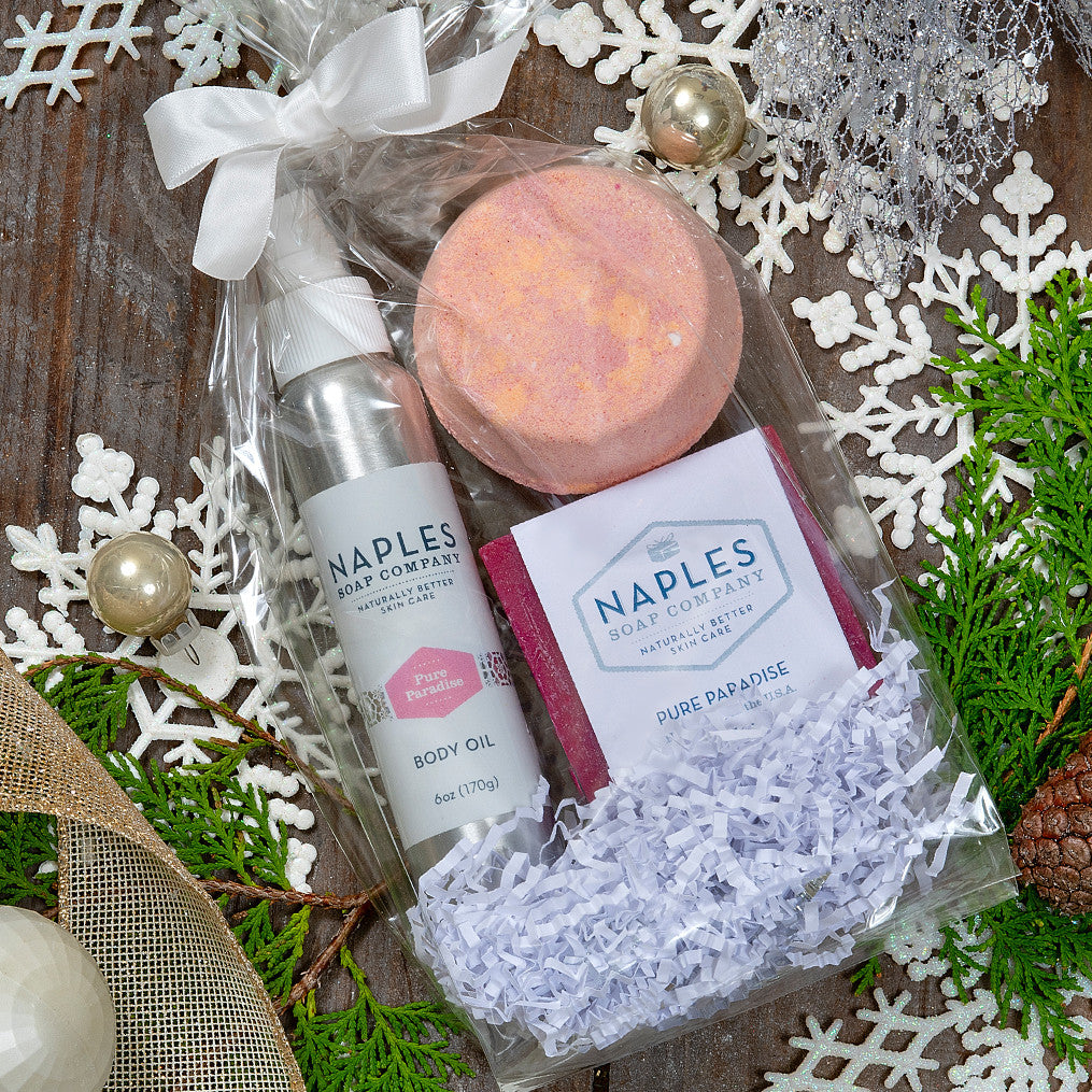 Pure Paradise & Rose Must Haves Shower Gift Set