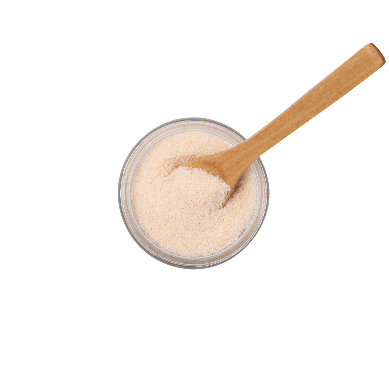 Rose Kaolin Clay Bath Salts Spoon