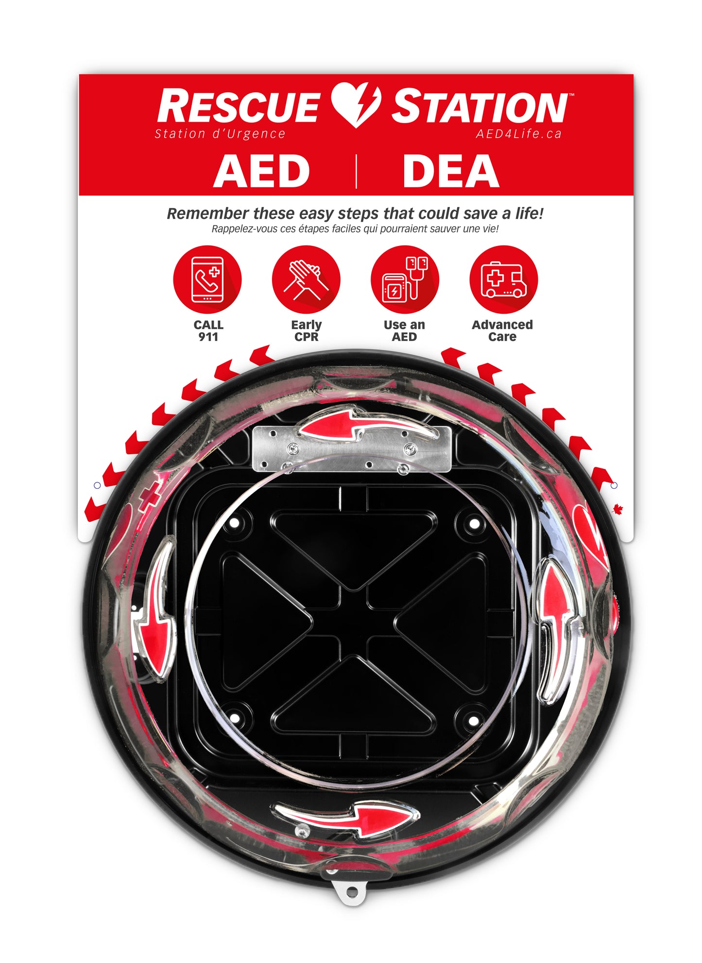 RescueStation™ Backboard for Rotaid Cabinet