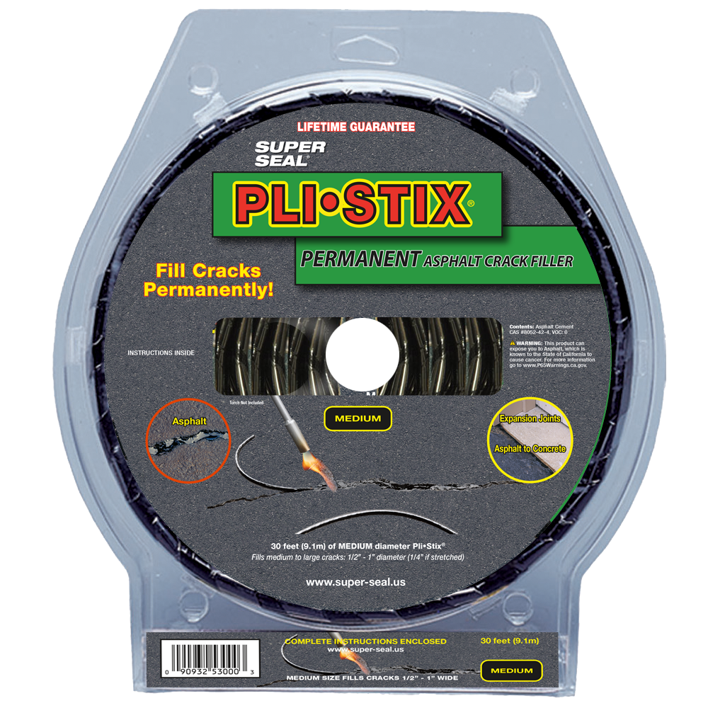 Pli-Stix Permanent Asphalt Crack Filler