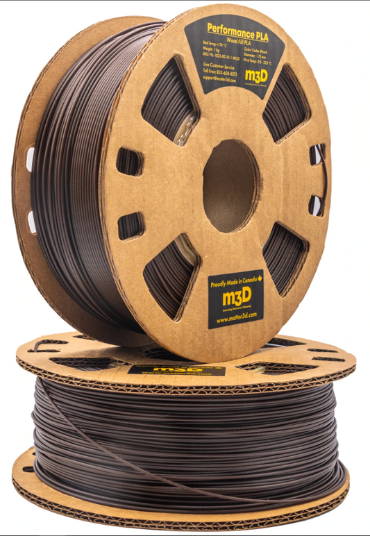 Matter3D Wood Fill PLA 1.75mm 1Kg