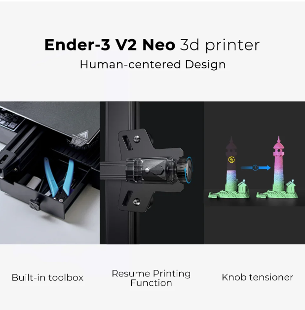 Ender-3 v2 Neo 3D Printer