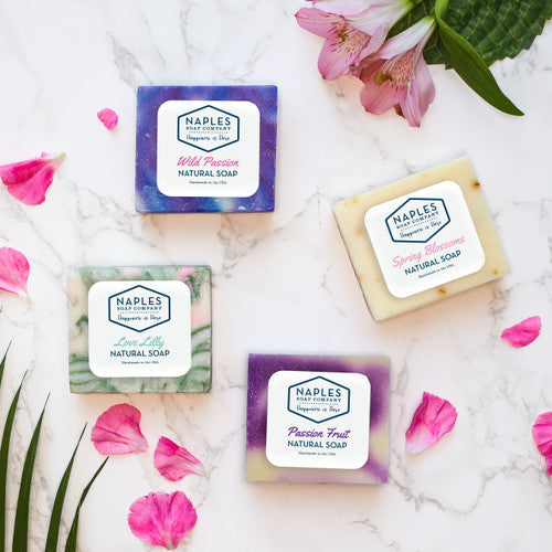 Spring Bouquet Soap Stack