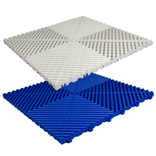 SwissTrax RibTrax Floor Tiles 15"x15"
