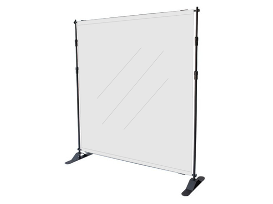 Clear Vinyl Portable Barrier Screen
