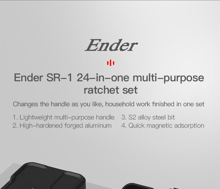 Ender SR-1 24pc Ratchet Set