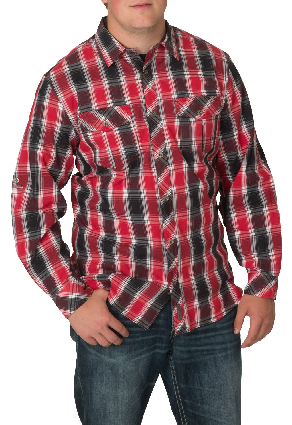 Poplin Reedbrake Long Sleeve Shirt