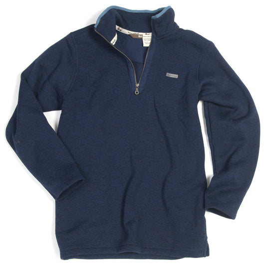 Heathered Fleece 1/4 Zip Pullover