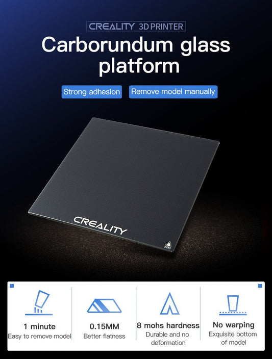 Ender-3 V2 Carborundum Glass Platform