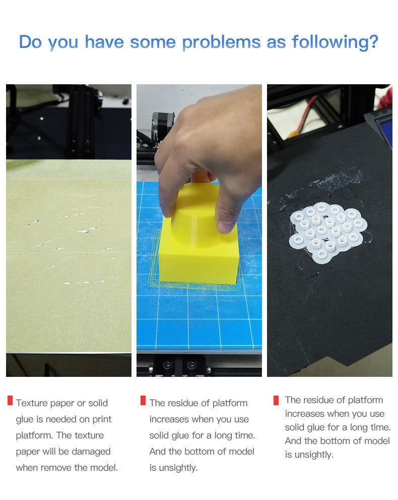 Ender-3 V2 Carborundum Glass Platform