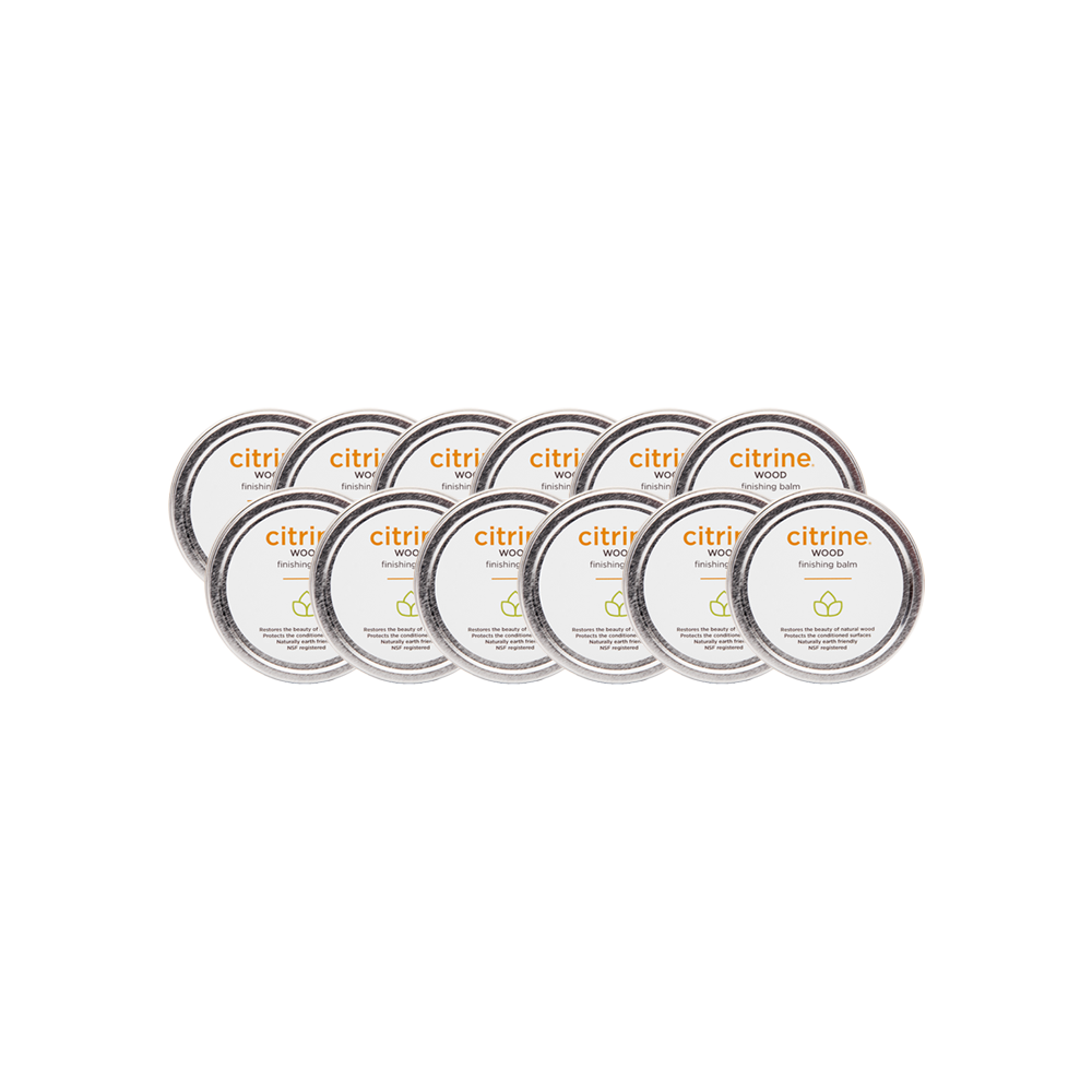 citrine® Wood Finishing Balm - 12-Count