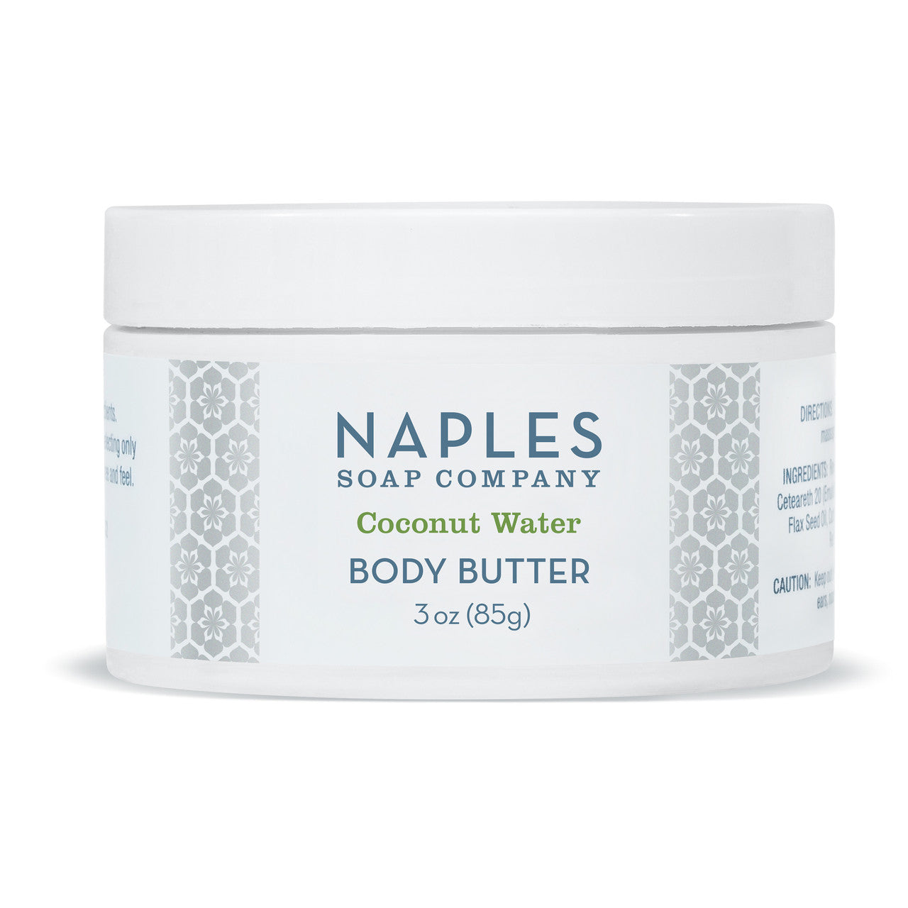 Coconut Water Body Butter 3 oz Travel Size