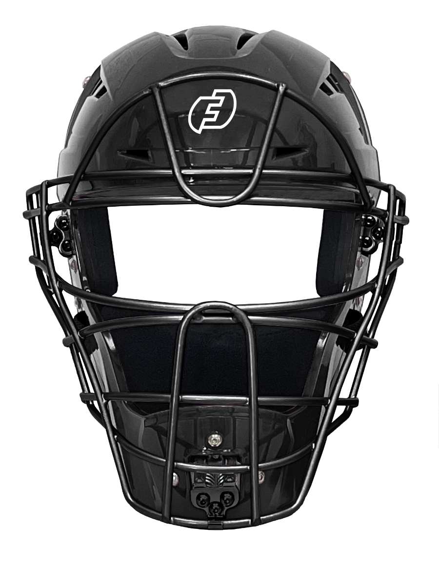 Fall Ball Adult Catcher's Set with Hockey Style Defender Mask, Chest Protector and Shin Guards - Ages 16+ | Mask and Chest Protector Meets NOCSAE