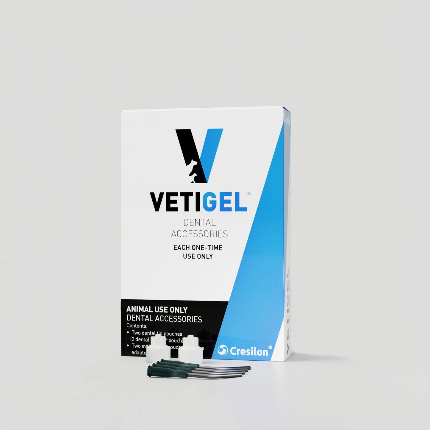 Dental Accessories (4 Dental Tips, 2 Adapters) - VETIGEL®  Hemostatic Gel