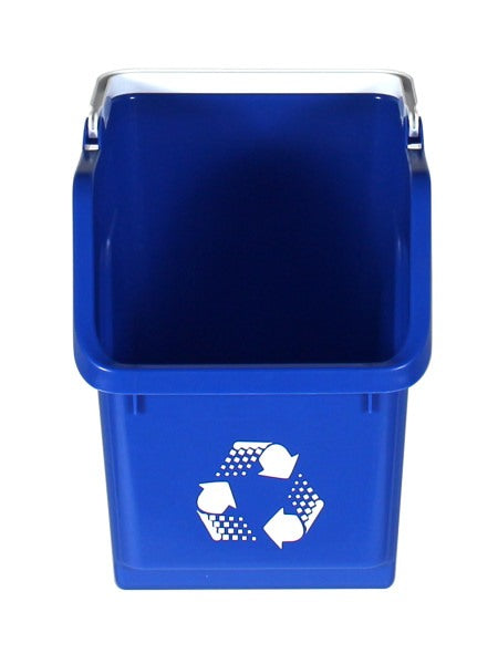 Stackable Recycling Bin Royal Blue
