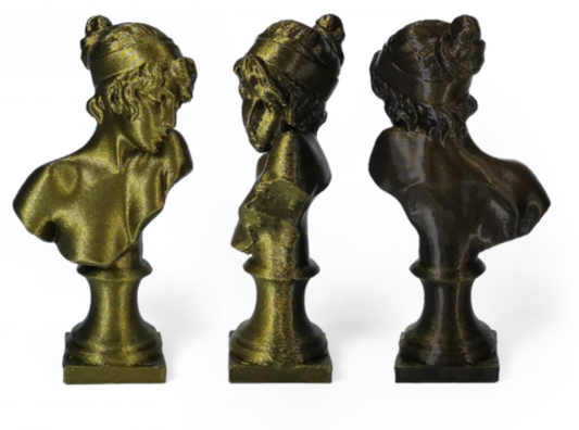 Hello3D PLA Filament Dual Gold & Black 1Kg