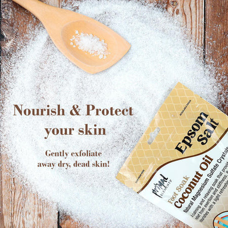 Coconut Oil Epsom Salt Foot Soak Key Benefits