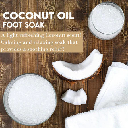 Coconut Oil Epsom Salt Foot Soak Description
